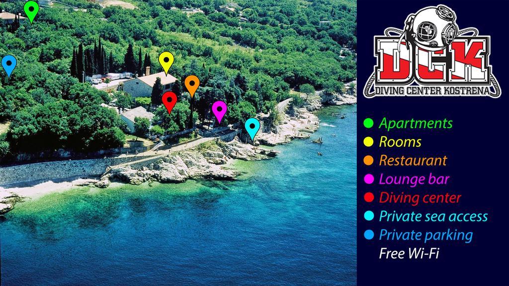 Dck Apartments Kostrena Ngoại thất bức ảnh